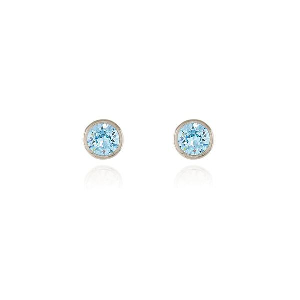 Cachet Thisbe Earrings with aquamarine crystal, UK version