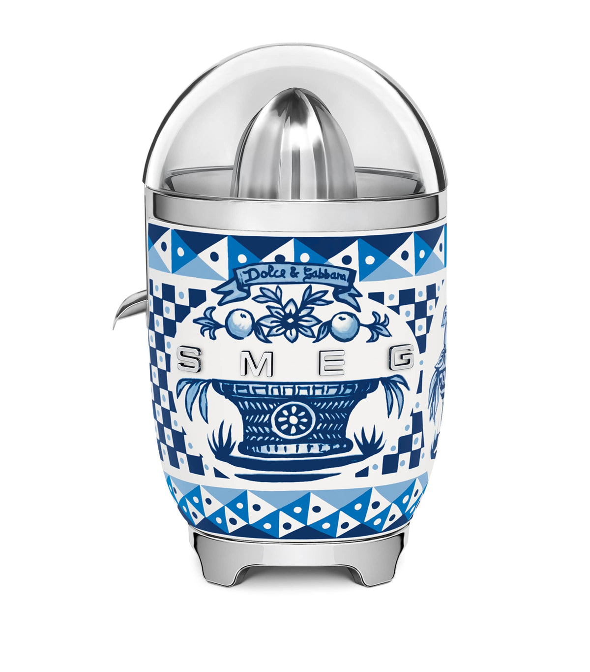 Smeg x Dolce & Gabbana Blu Mediterraneo Citrus Juicer (British brand)