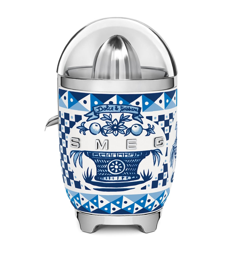 Smeg x Dolce & Gabbana Blu Mediterraneo Citrus Juicer (British brand)