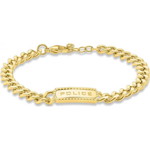 Police men's gold taper bracelet - British product