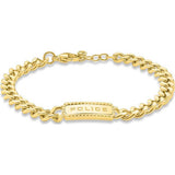 Police men's gold taper bracelet - British product