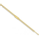 Police men's gold taper bracelet - British product