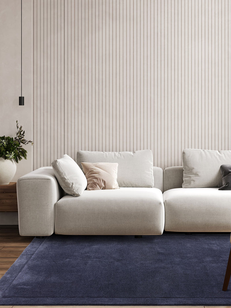 Asiatic Rugs Navy Rise rug, UK version