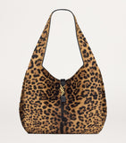 Saint Laurent Leopard Bea tote bag - British product