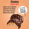Diablo milk chocolate cookies caramel peanut 100g, imported from the UK