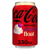Coca-Cola Zero Sugar Cherry Float 24x330ml, imported from the UK