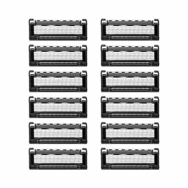 King of Shaves K3 razor handle with 12 blades, UK version