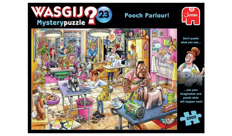 Wasgij Mystery 23 Pooch Parlour 1000 Piece Jigsaw Puzzle GOODS Argos