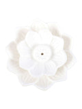 Something Different white lotus incense holder ceramic - British product