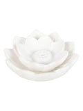 Something Different white lotus incense holder ceramic - British product