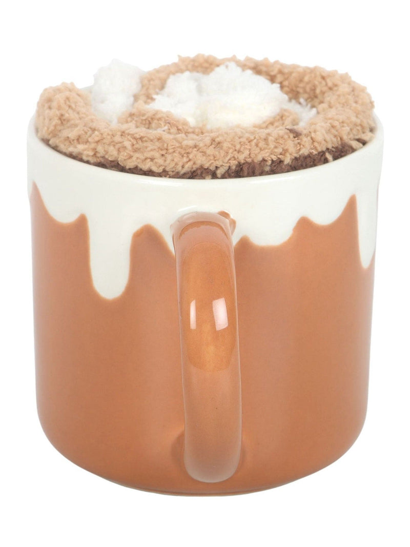 Something Different cinnamon roll mug and socks set - British product
