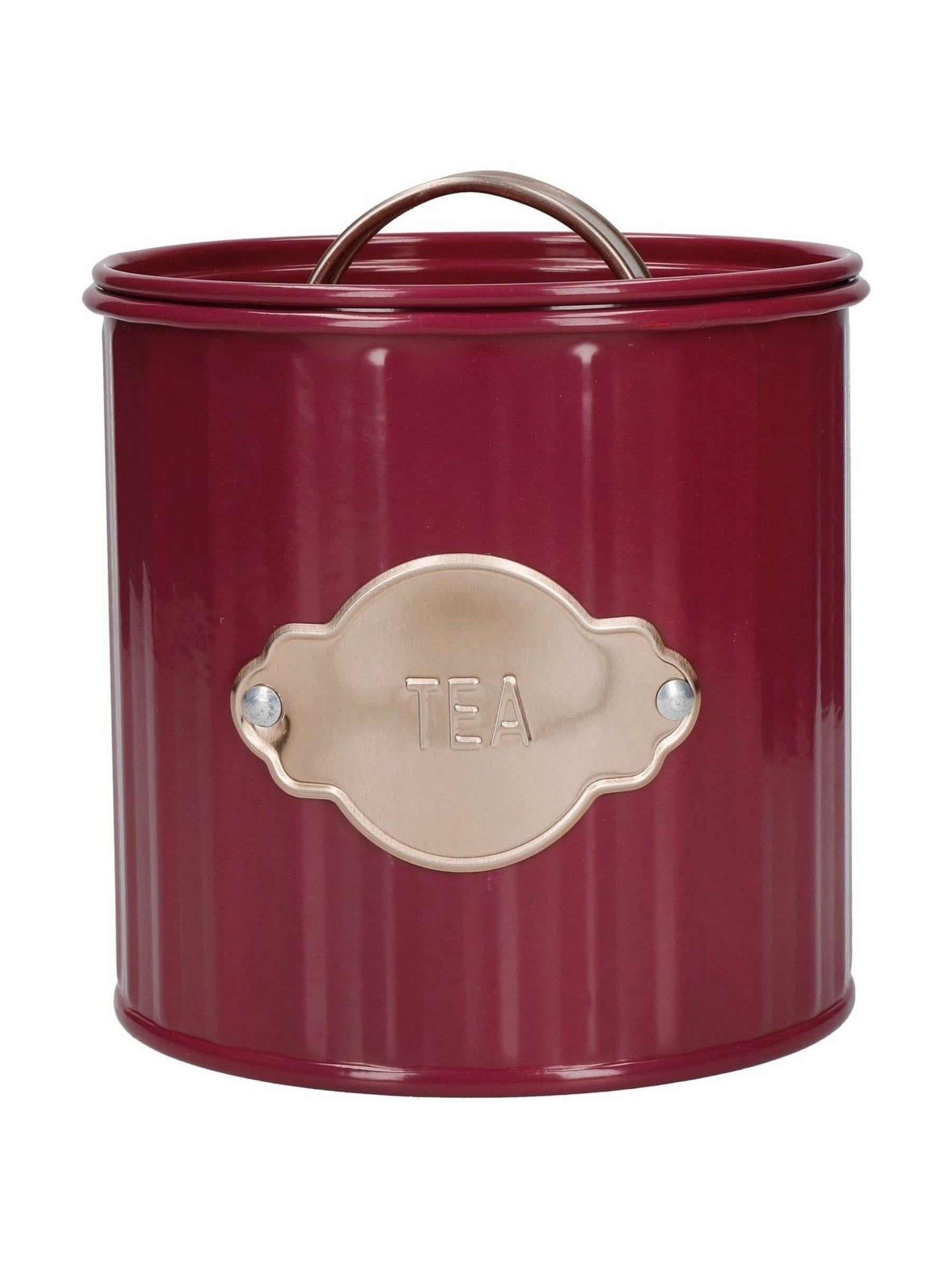 Kitchencraft Teal 3-piece storage canister set, UK version