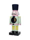 Kitchencraft green wooden nutcracker from The Nutcracker Collection, 26cm height, UK version