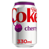 Diet Coke Cherry 24 x 330ml soft drink, imported from the UK