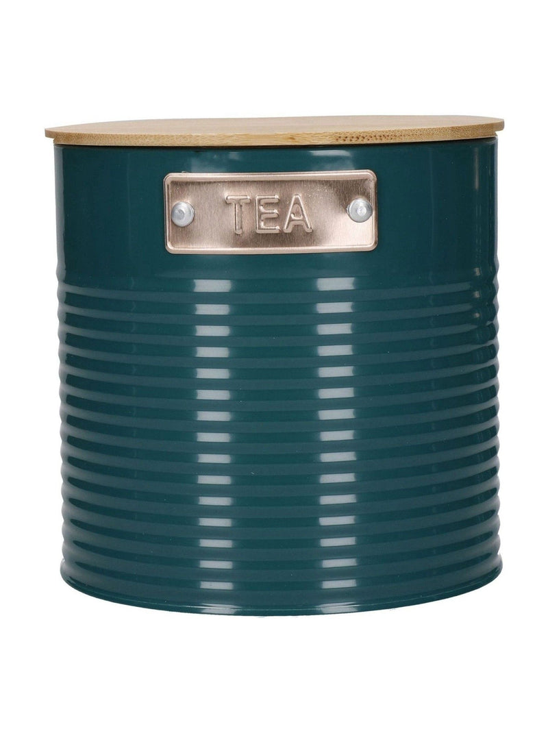 Kitchencraft Teal 3-piece storage canister set, UK version