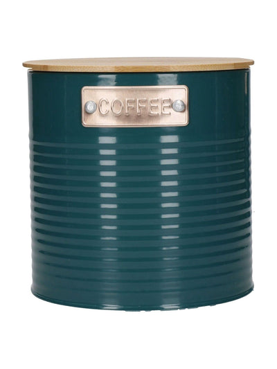 Kitchencraft Teal 3-delt sett med bokser for te, kaffe og sukker