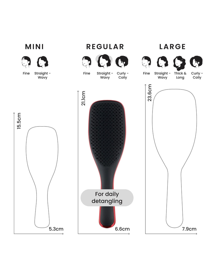 Tangle Teezer Devil Wears Prada detangler hairbrush (British brand)