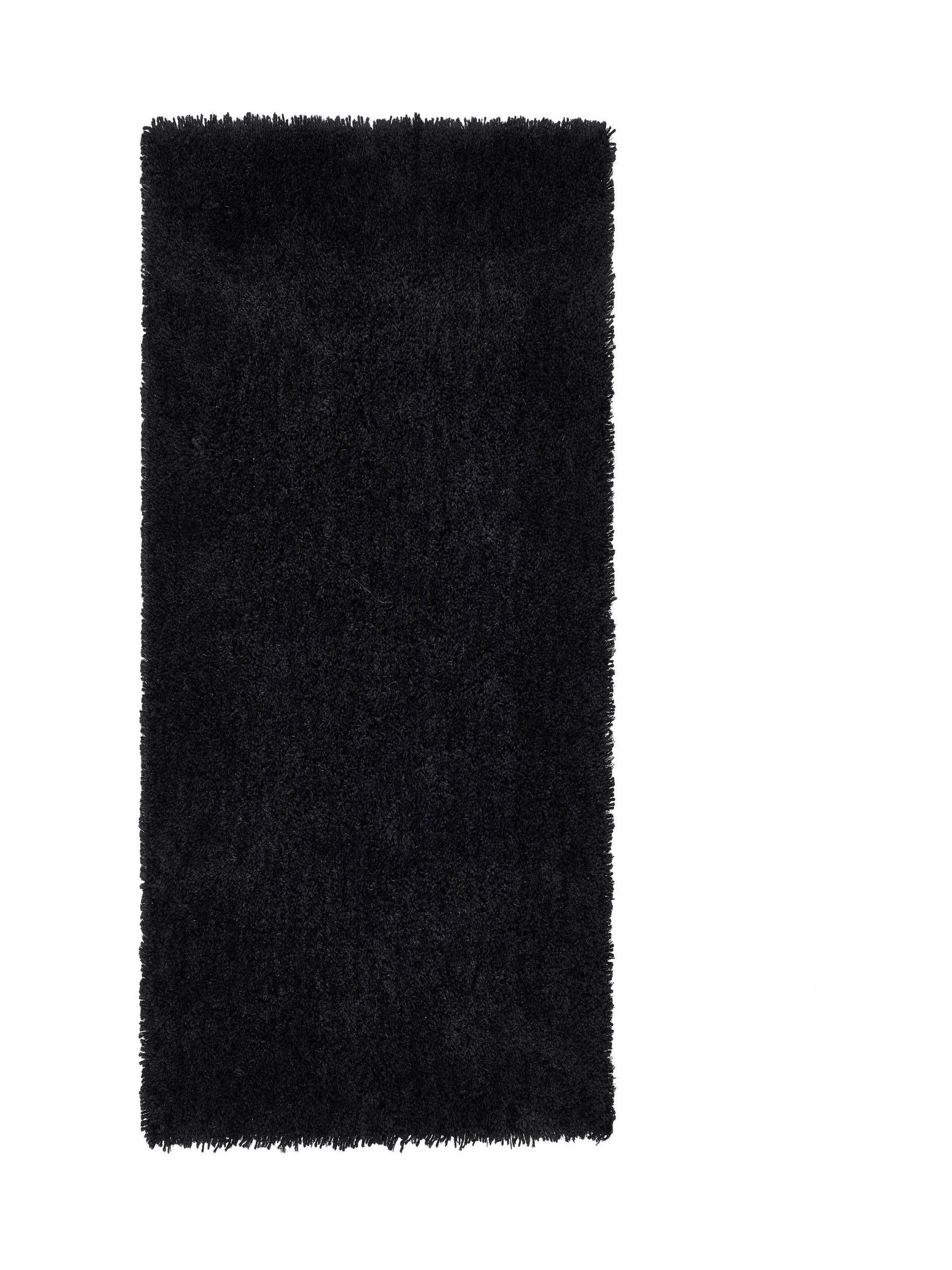 Origin Rugs Black Chicago runner rug (British brand)