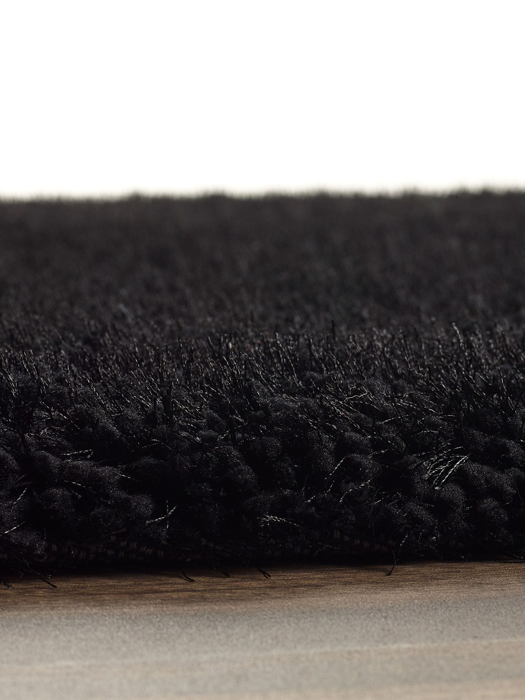 Origin Rugs Black Chicago runner rug (British brand)