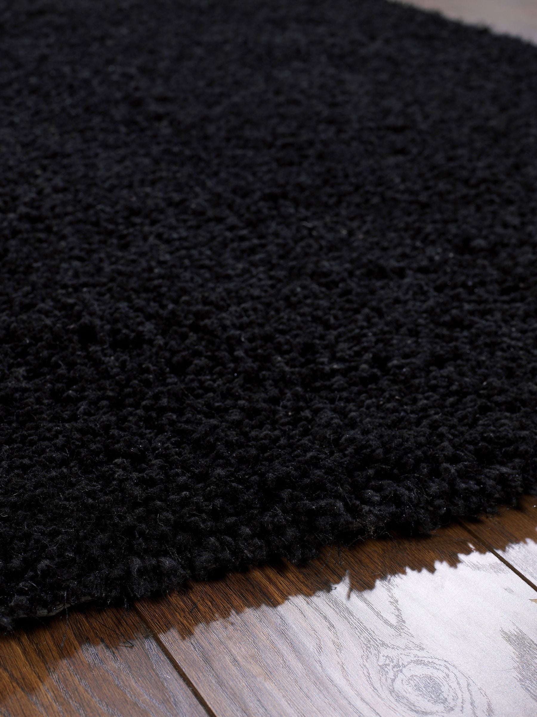 Origin Rugs Black Chicago runner rug (British brand)