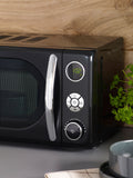 Brushed Copper Digital Microwave 20L - British product