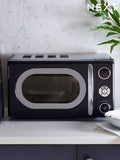 Brushed Copper Digital Microwave 20L - British product