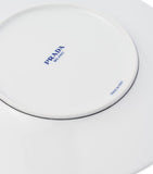Prada Triangles charger plate 28cm, imported from the UK