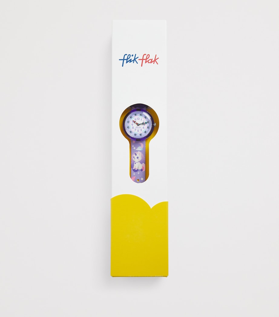 Flik Flak children's watch Cosmicat Mystic Land 32mm, UK version
