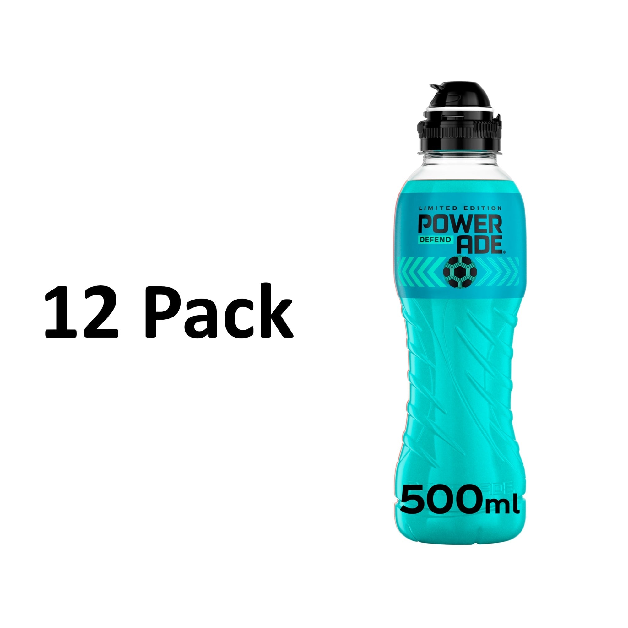 Powerade Defend sports drink 12 x 500ml - British product
