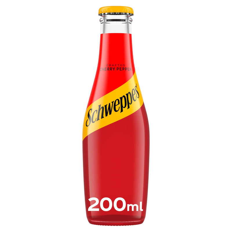 Schweppes Cherry Pepper soda 24 x 200ml, UK version