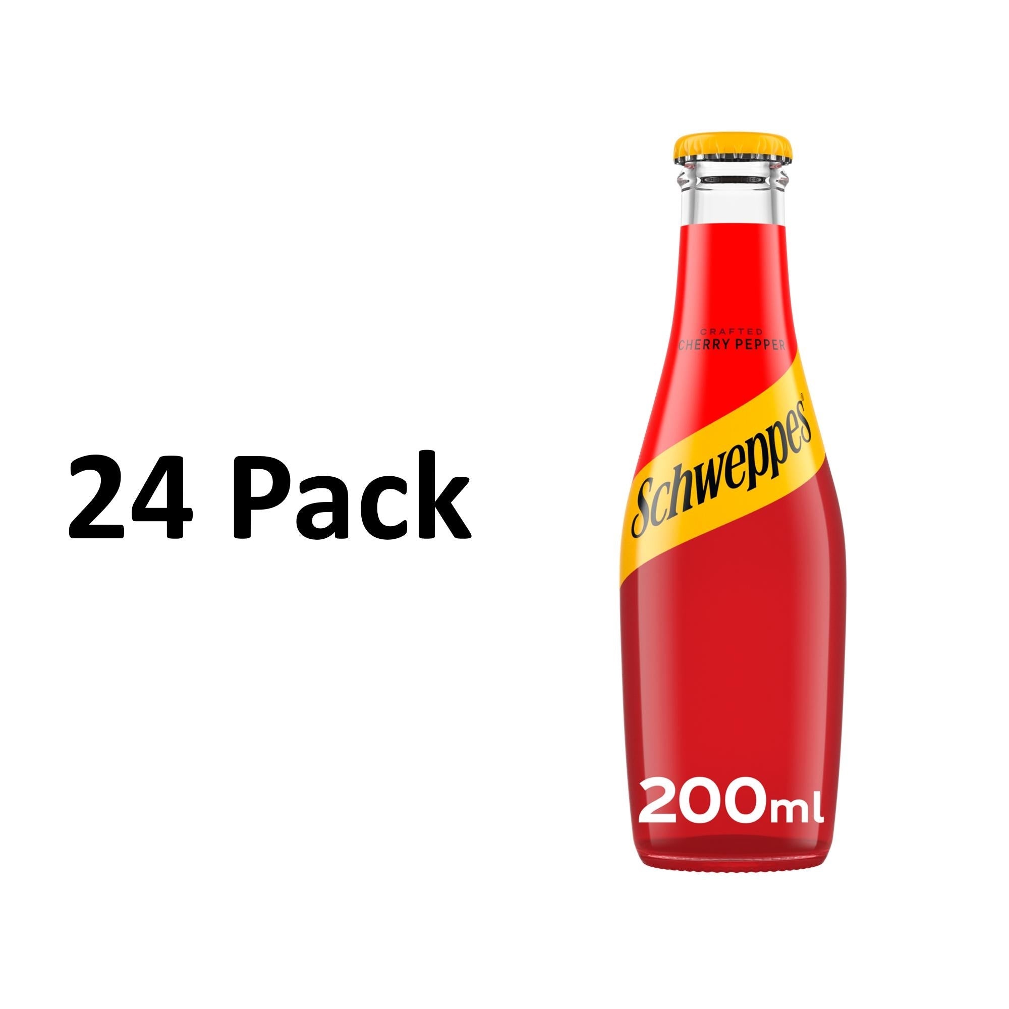 Schweppes Cherry Pepper soda 24 x 200ml, UK version