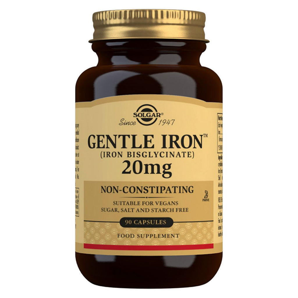 Solgar Gentle Iron 20mg - 90 Capsules