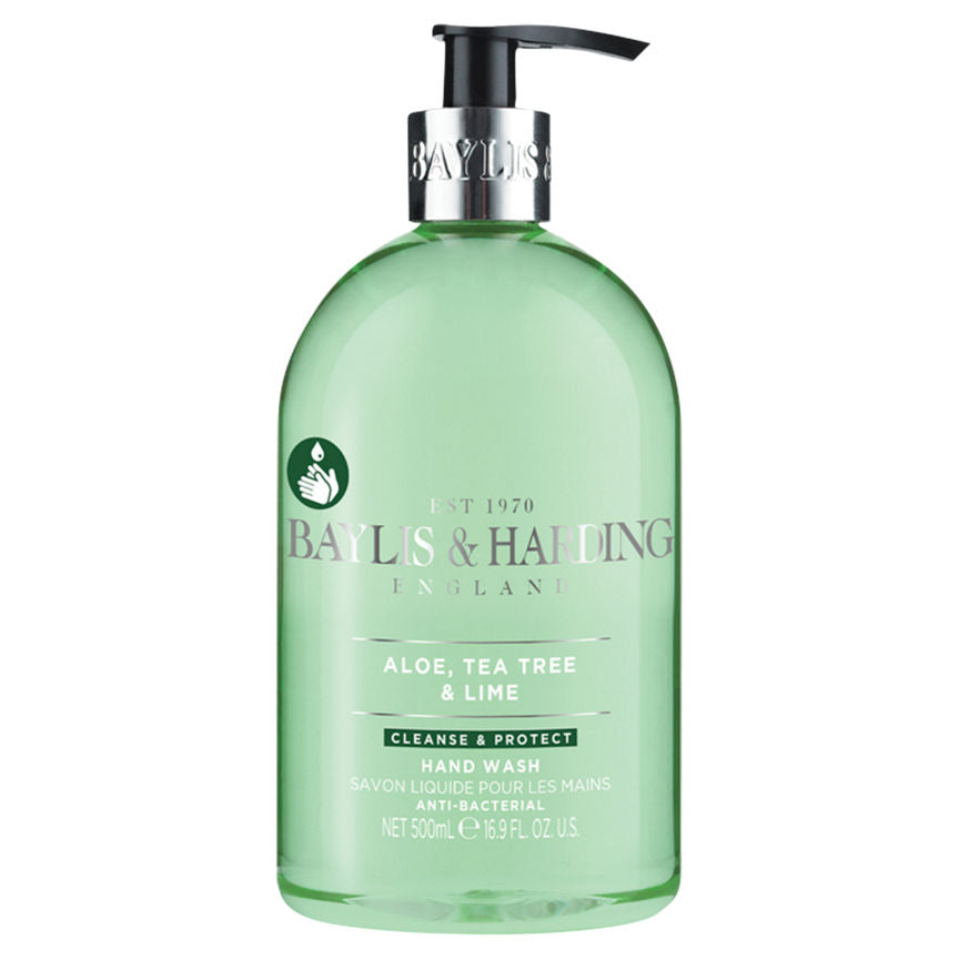 Baylis & Harding Aloe Tea Tree & Lime Antibacterial Luxury Hand Wash GOODS ASDA   