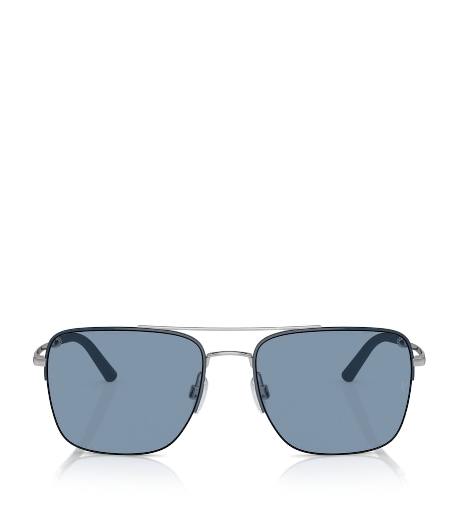 Oliver Peoples Metal R-2 sunglasses, imported from the UK