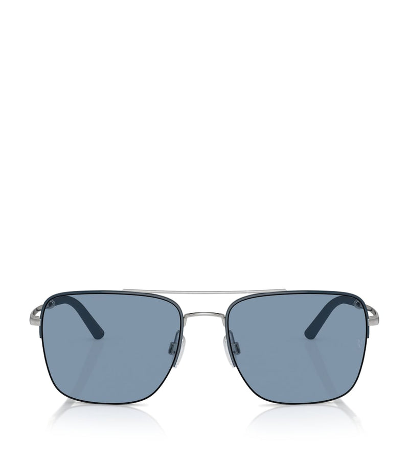 Oliver Peoples Metal R-2 sunglasses, imported from the UK