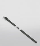 Marli New York white gold and saffiano leather UNII bracelet, UK version