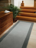 Origin Rugs grey borders wool rug imported from the UK