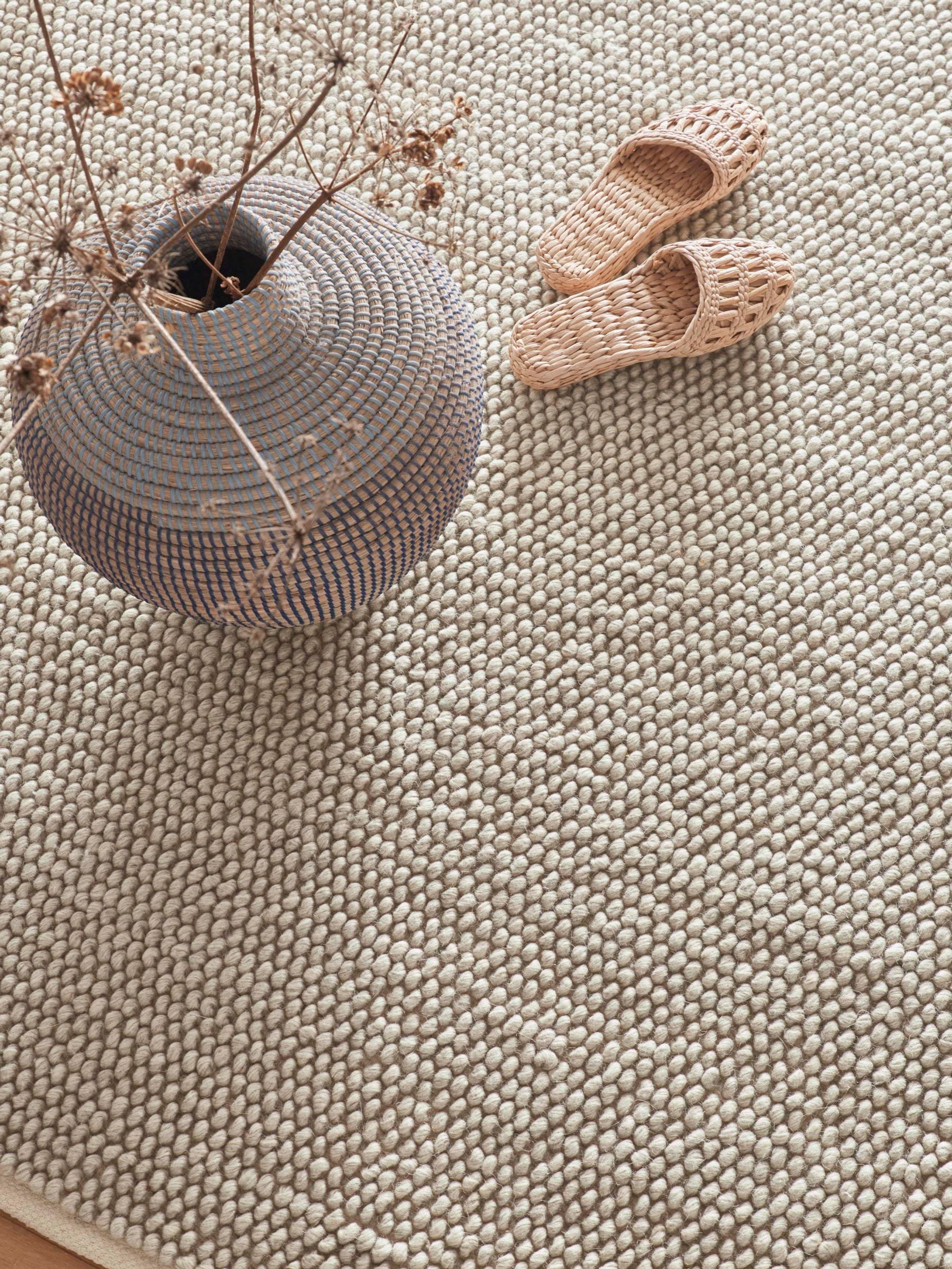 Origin Rugs La Playa bobble wool rug (British brand)