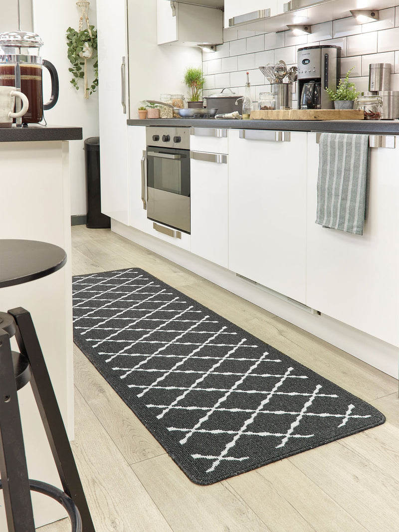 My Mat Charcoal Arbor small runner - British product