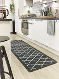 My Mat Charcoal Arbor small runner - British product