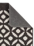 My Mat charcoal crescent large runner, imported from the UK