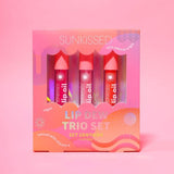 Sunkissed lip dew trio gift set 3x4.3ml, UK version