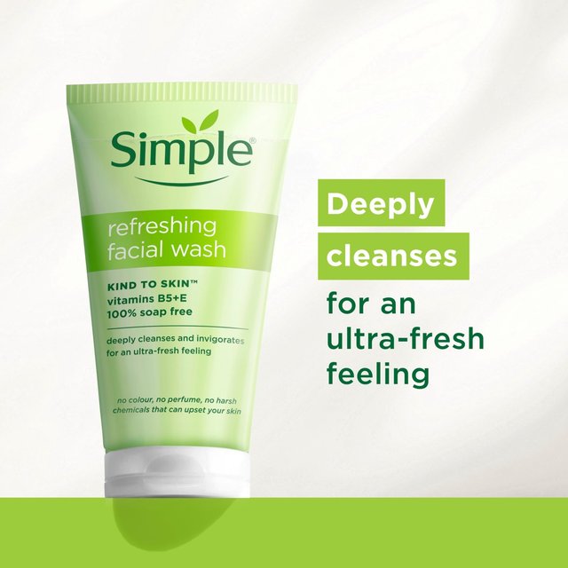 Simple Kind to Skin Refreshing Facial Gel Wash   150ml GOODS M&S   