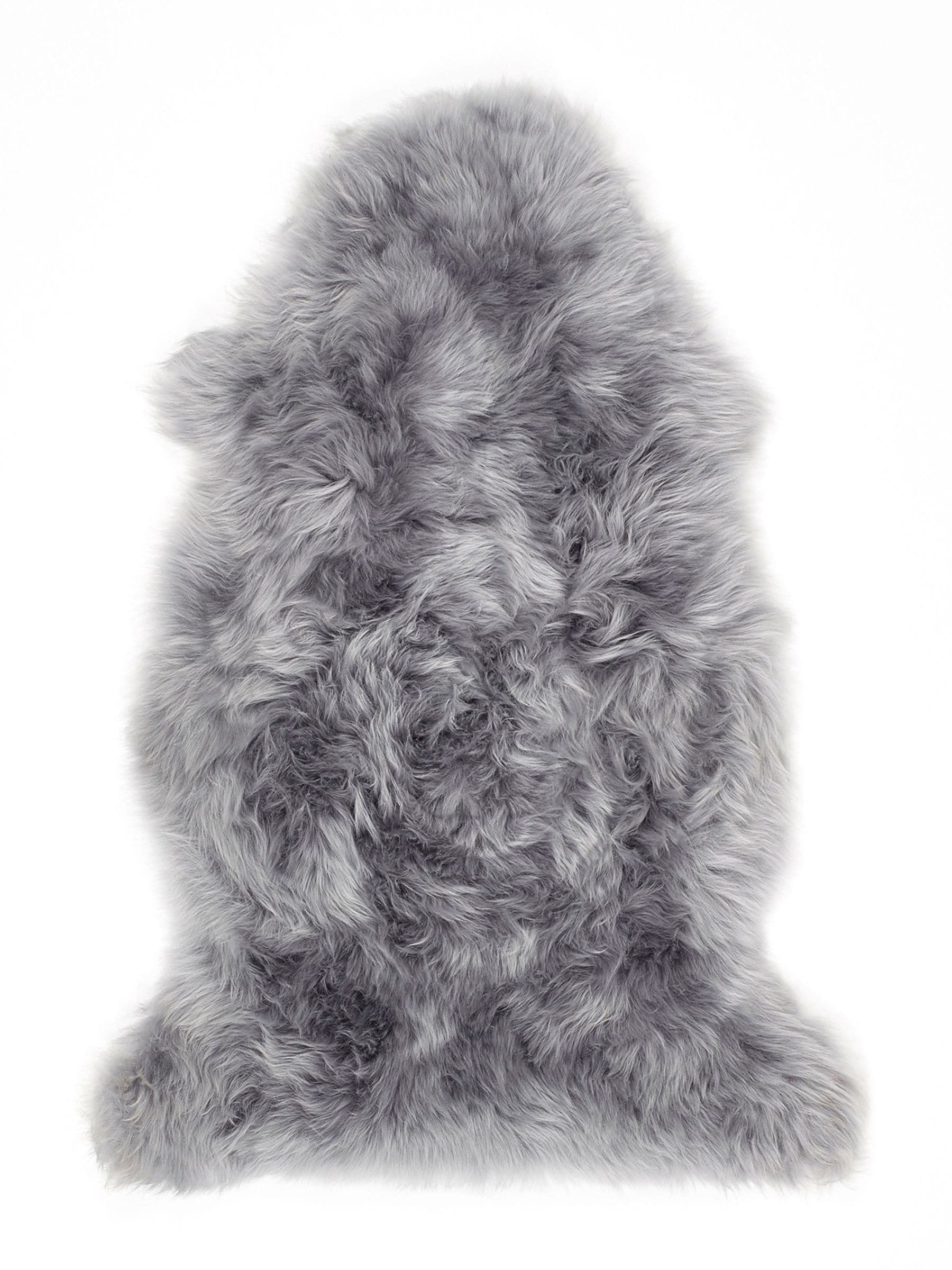Origin Rugs grey sheepskin rug - British product