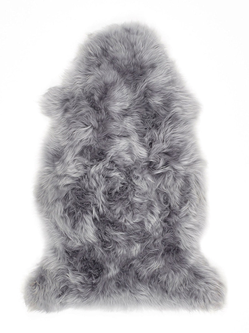 Origin Rugs grey sheepskin rug - British product