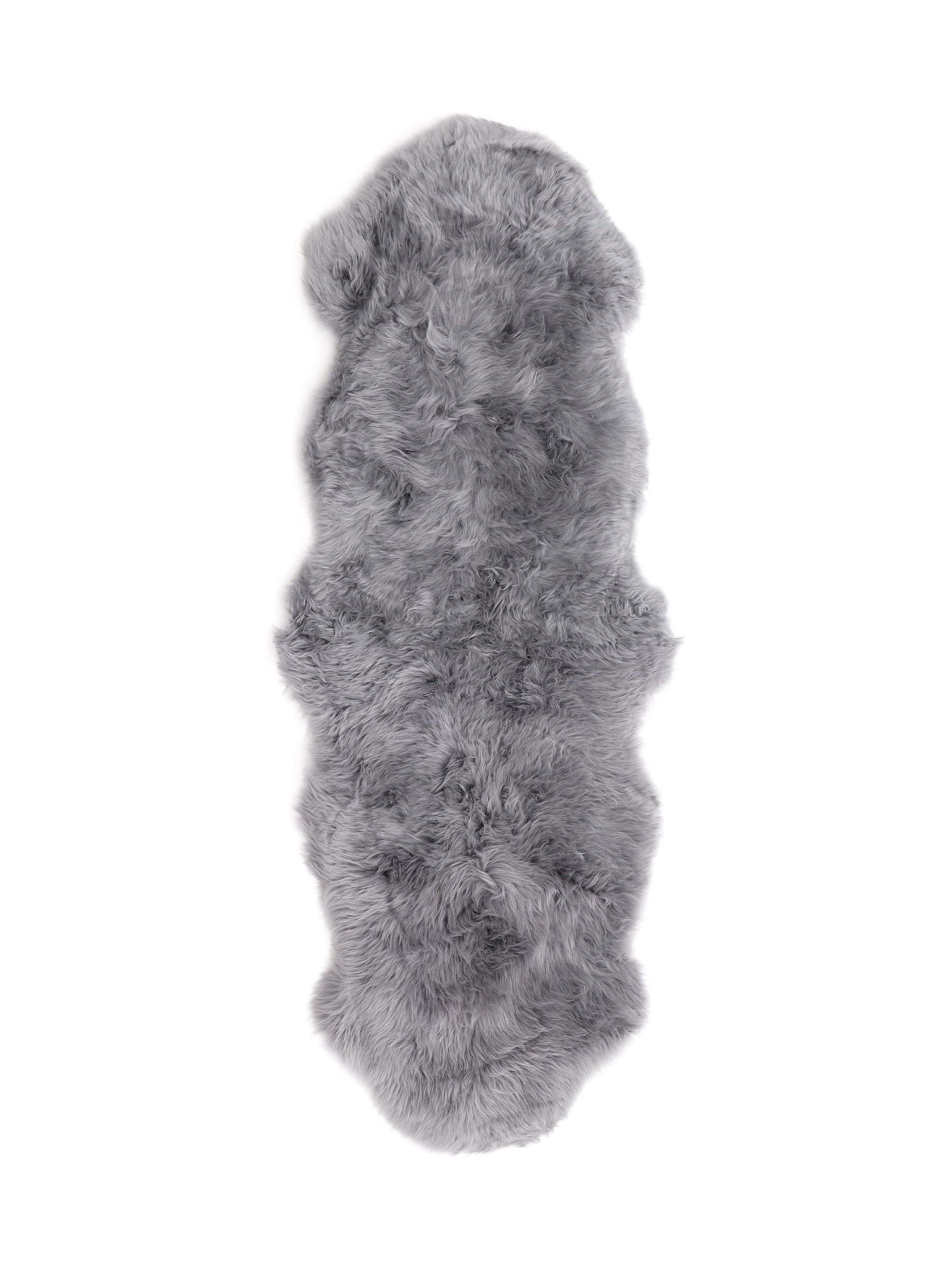 Origin Rugs grey sheepskin rug - British product