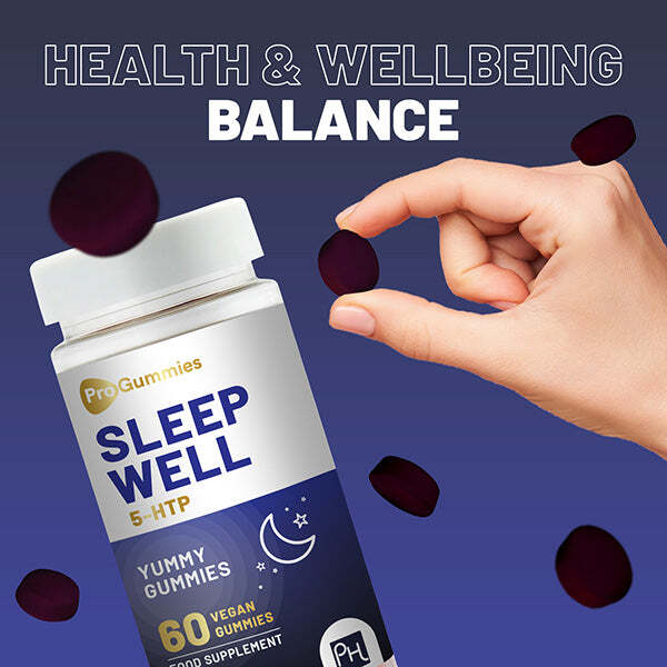 Prowise 5HTP Sleep Well Gummies 60 Gummies | Mixed Berry GOODS Superdrug   