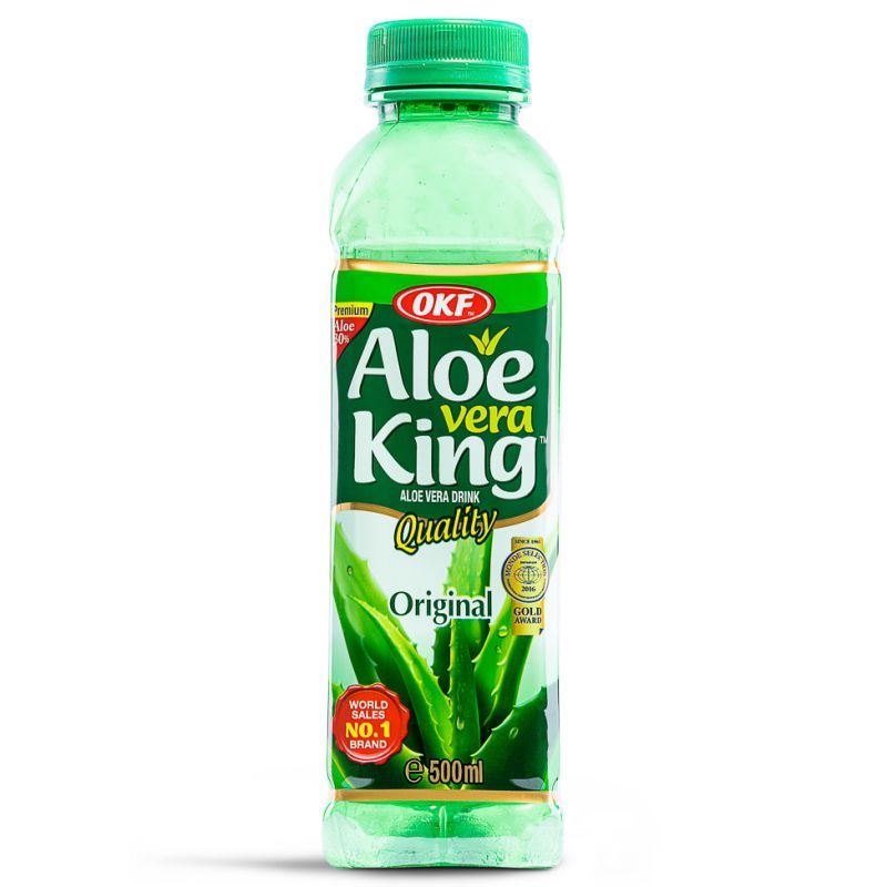 OKF Aloe Vera King Original aloe vera beverage, UK version