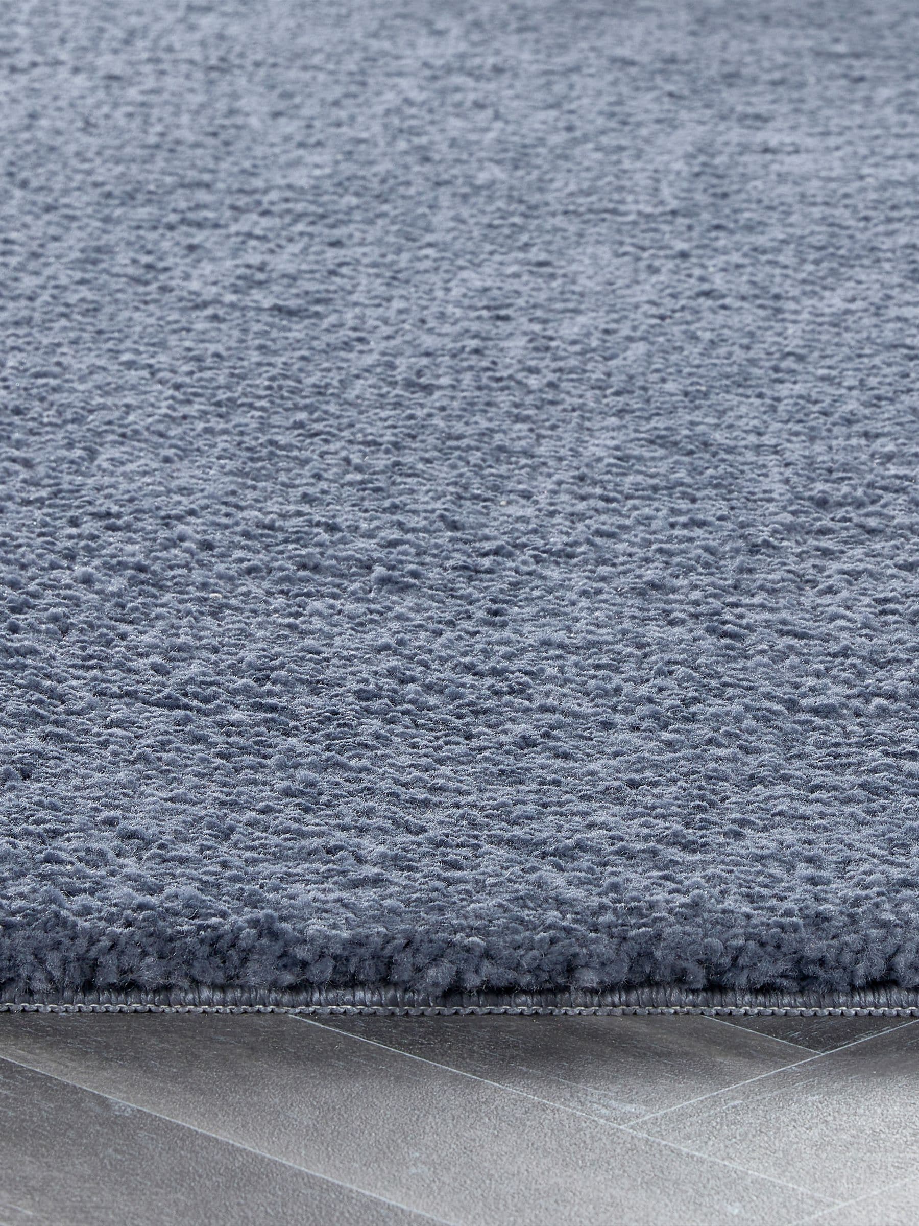 My Lux Smoke Blue washable rug - British product