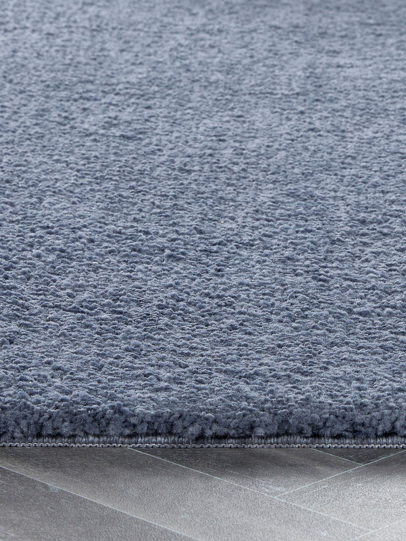 My Lux Smoke Blue washable rug - British product